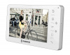 Amelie (White) - 4 Монитор цветного аналогового видеодомофона 7" handfree, встроенный коммутатор на 